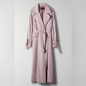 Aritzia Trench Wrap Dress